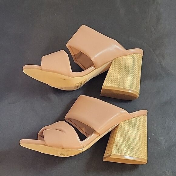 BRAND NEW KAYLEEN DOUBLE STRAP BLOCK HEEL SANDAL - Picture 8 of 14